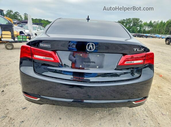 19UUB1F57LA009718 2020 ACURA TLX Black Вид ззаду