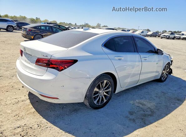 19UUB1F58HA008472 2017 ACURA TLX White Հետևի աջ