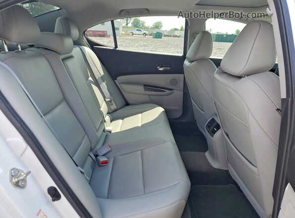 19UUB1F59HA002289 2017 ACURA TLX White Вид задніх сидінь