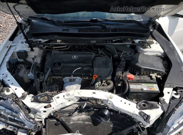 19UUB1F59HA002289 2017 ACURA TLX White Вид задньої частини салону