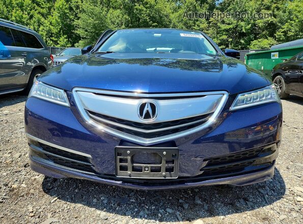 19UUB1F59HA011056 2017 ACURA TLX Blue Widok z przodu