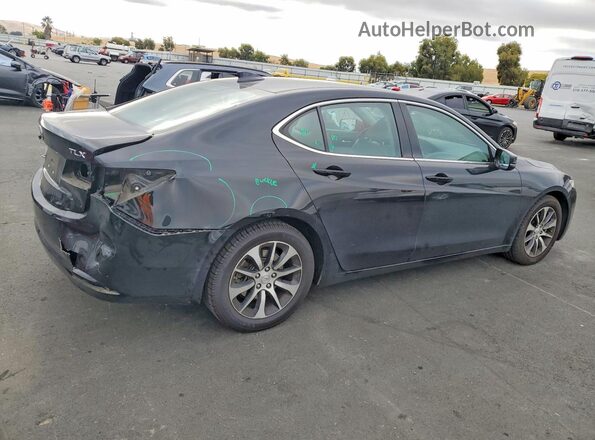 19UUB1F5XHA001992 2017 ACURA TLX Black Tył prawy
