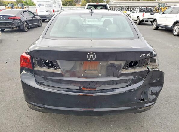 19UUB1F5XHA001992 2017 ACURA TLX Black Widok z tyłu