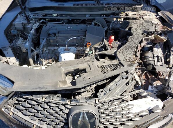 19UUB1F65KA003682 2019 ACURA TLX Gray Rear interior view
