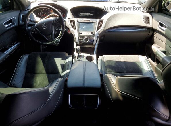 19UUB1F65KA003682 2019 ACURA TLX Gray Dashboard view
