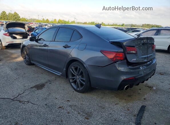 19UUB1F69KA003605 2019 ACURA TLX Gray Задня ліва чверть