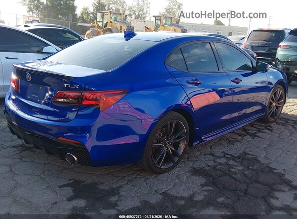 19UUB1F69LA011401 2020 ACURA TLX Blue Rear right