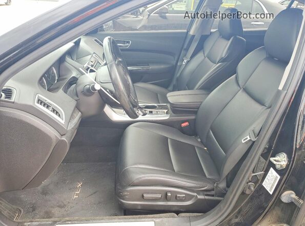 19UUB2F30JA004880 2018 ACURA TLX Black Vista interior delantera