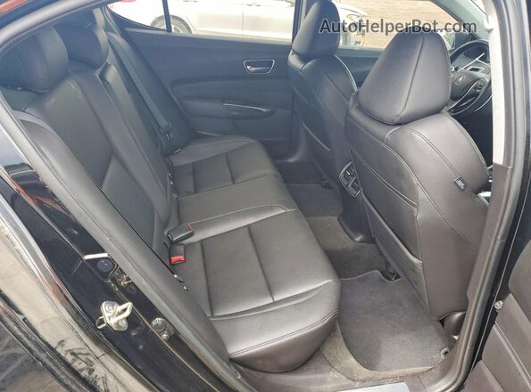 19UUB2F30JA004880 2018 ACURA TLX Black Vista de los asientos traseros