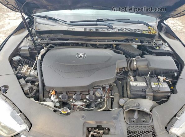 19UUB2F30JA004880 2018 ACURA TLX Black Vista interior trasera