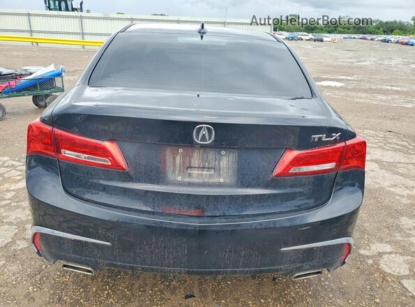 19UUB2F30JA004880 2018 ACURA TLX Black Vista trasera