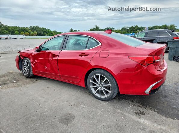19UUB2F30KA005528 2019 ACURA TLX Red Rear left