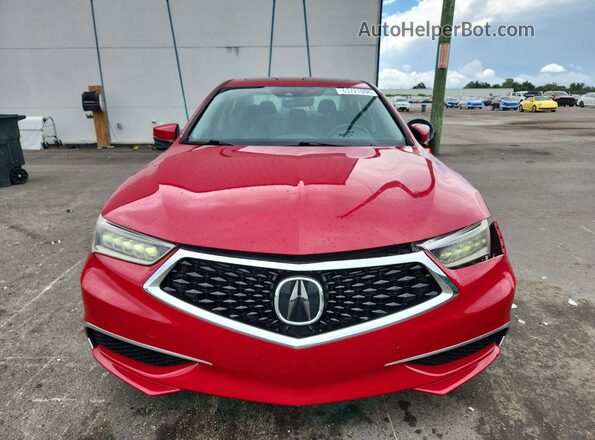 19UUB2F30KA005528 2019 ACURA TLX Red Front view