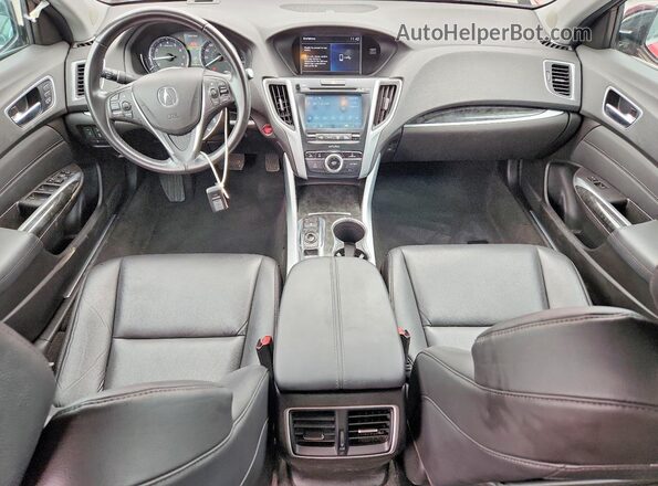 19UUB2F30KA005528 2019 ACURA TLX Red Dashboard view