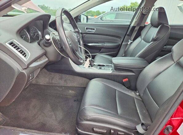 19UUB2F30KA005528 2019 ACURA TLX Red Front interior view