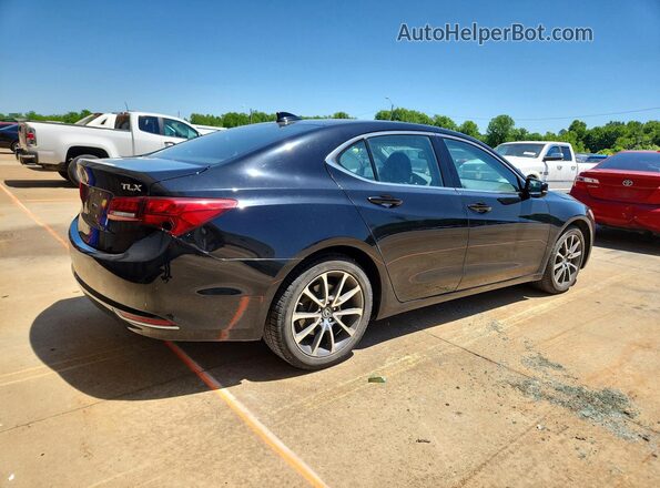 19UUB2F31GA009675 2016 ACURA TLX Черный Задняя правая четверть
