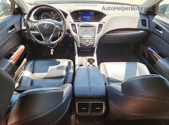 19UUB2F31GA009675 2016 ACURA TLX Черный Вид панели приборов