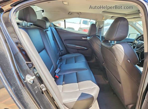 19UUB2F31GA009675 2016 ACURA TLX Черный Вид задних сидений