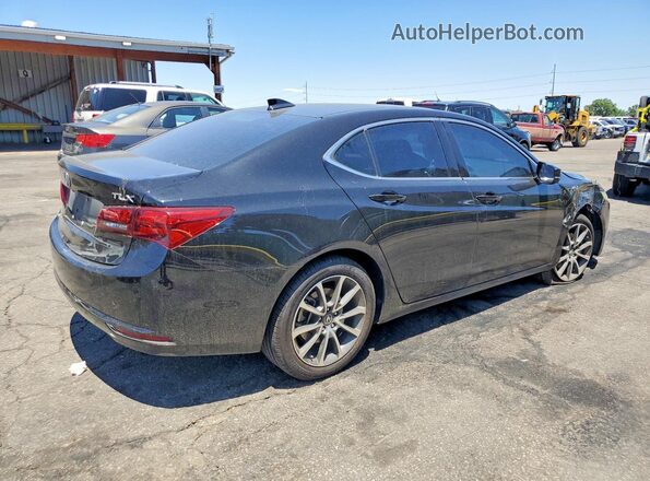 19UUB2F32GA003786 2016 ACURA TLX Black Задня права чверть