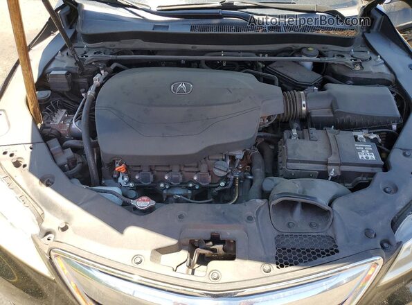 19UUB2F32GA003786 2016 ACURA TLX Black Вид задньої частини салону