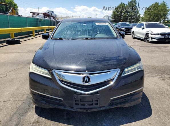 19UUB2F32GA003786 2016 ACURA TLX Black Вид спереду