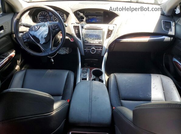 19UUB2F32GA003786 2016 ACURA TLX Black Вид панелі приладів