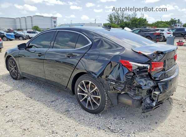 19UUB2F32KA004199 2019 ACURA TLX Black უკანა მარცხენა
