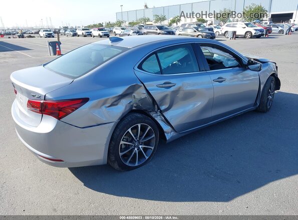 19UUB2F33GA001884 2016 ACURA TLX Silver Trasero derecho