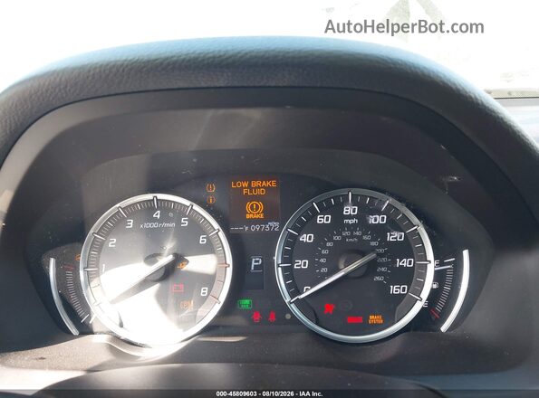 19UUB2F33GA001884 2016 ACURA TLX Silver Vista de los asientos traseros