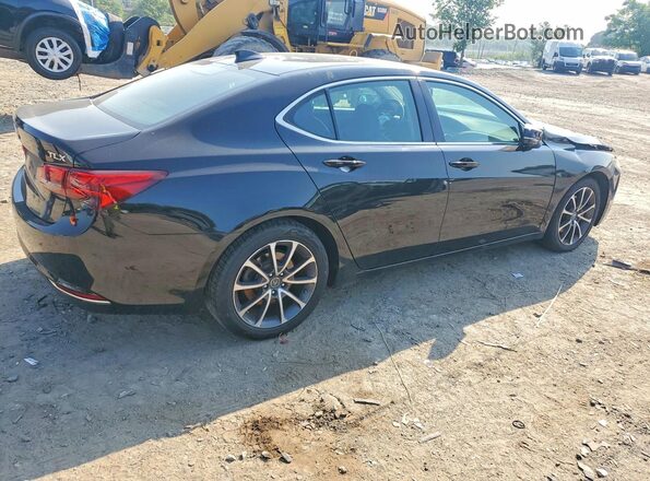19UUB2F33GA002520 2016 ACURA TLX Черный Задняя правая четверть
