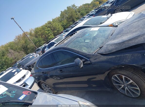 19UUB2F34KA001370 2019 ACURA TLX Black უკანა სალონის ხედი
