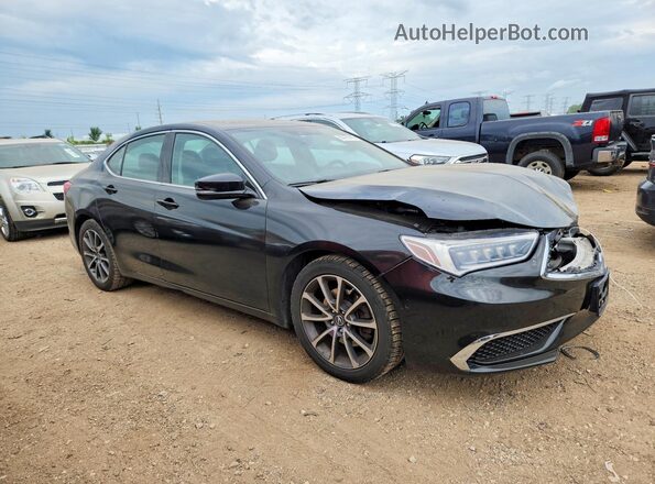 19UUB2F35JA006138 2018 ACURA TLX Black Przód prawy