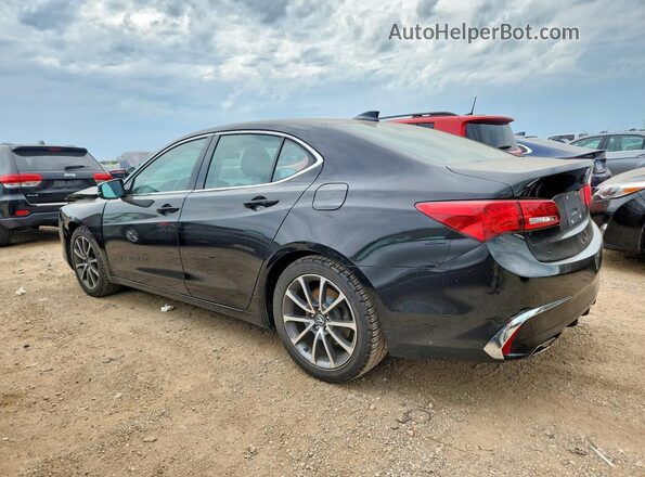 19UUB2F35JA006138 2018 ACURA TLX Black Tył lewy
