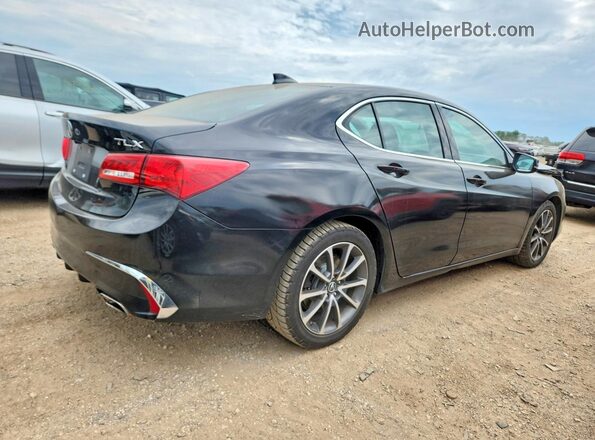 19UUB2F35JA006138 2018 ACURA TLX Black Tył prawy