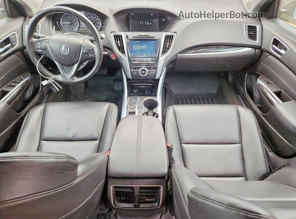 19UUB2F35JA006138 2018 ACURA TLX Black Widok deski rozdzielczej