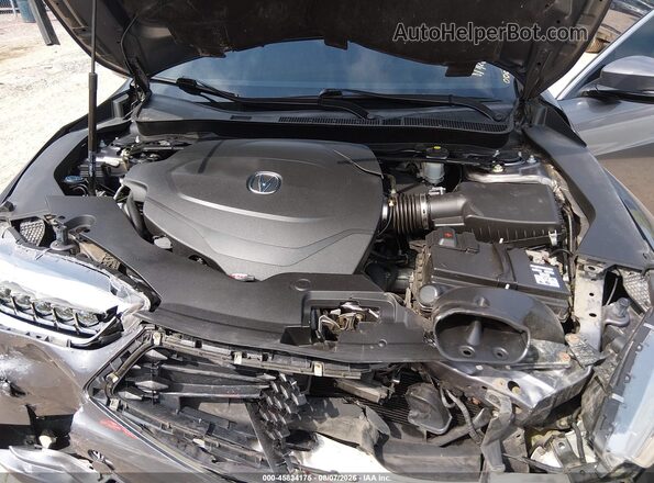 19UUB2F36JA002034 2018 ACURA TLX Gray Rear view