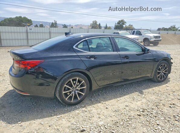 19UUB2F37GA004545 2016 ACURA TLX Black Trasero derecho
