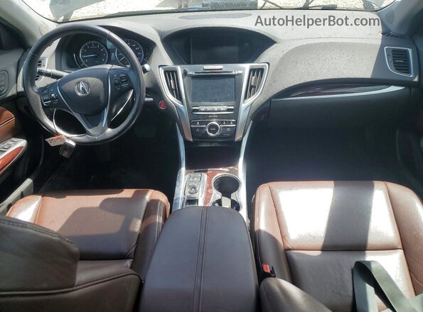 19UUB2F37GA004545 2016 ACURA TLX Black Vista del salpicadero