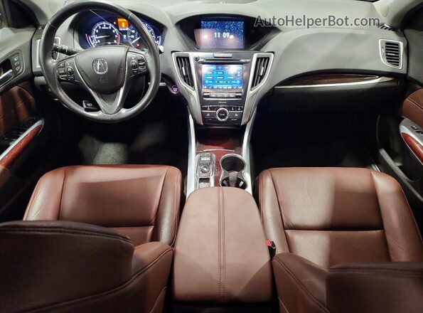 19UUB2F37GA008983 2016 ACURA TLX Black Dashboard view