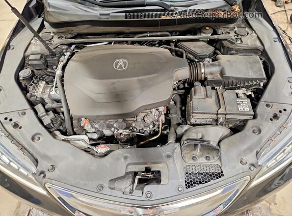 19UUB2F37GA008983 2016 ACURA TLX Black Rear interior view