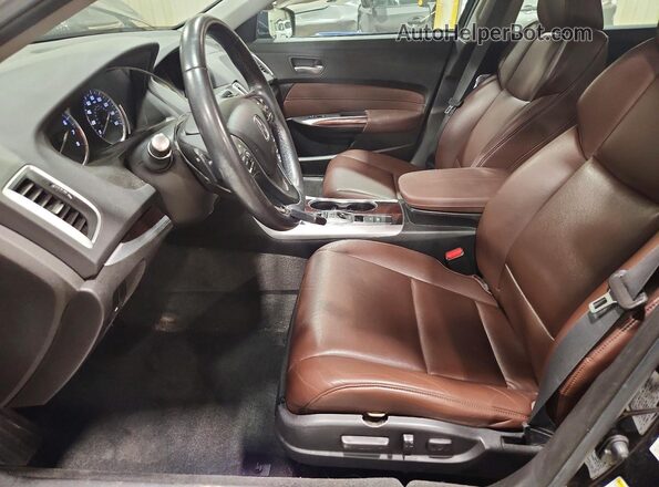 19UUB2F37GA008983 2016 ACURA TLX Black Front interior view