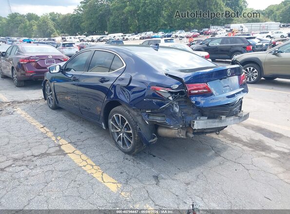 19UUB2F37GA012256 2016 ACURA TLX Blue უკანა მარცხენა