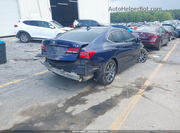 19UUB2F37GA012256 2016 ACURA TLX Blue უკანა მარჯვენა