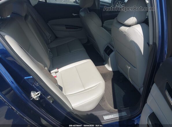 19UUB2F37GA012256 2016 ACURA TLX Blue VIN კოდის სტიკერის ხედი