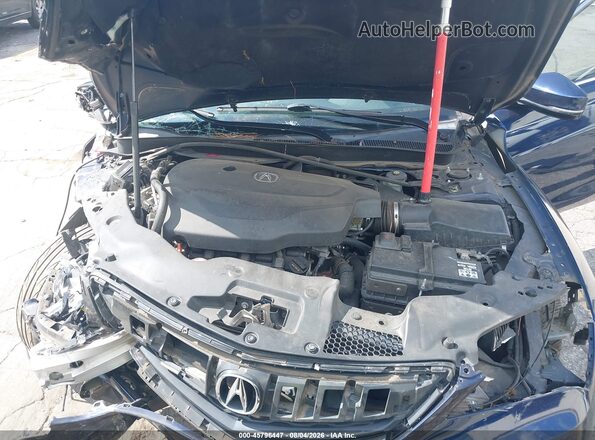 19UUB2F37GA012256 2016 ACURA TLX Blue უკანა ხედი