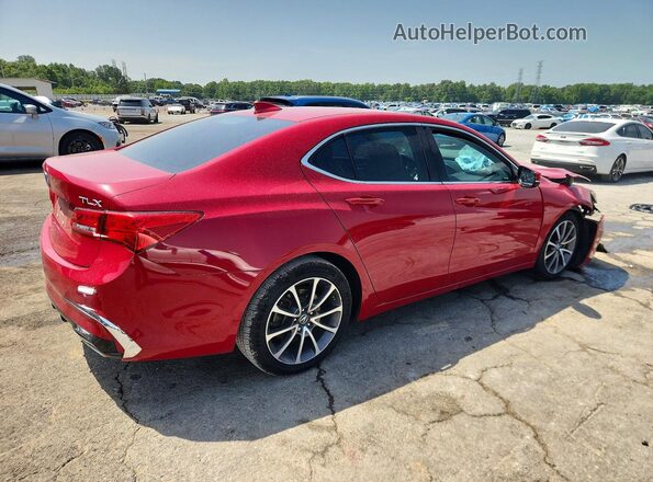 19UUB2F37KA004960 2019 ACURA TLX Red Задня права чверть