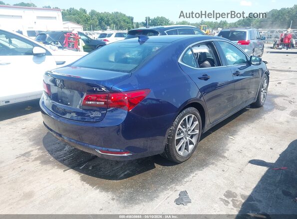 19UUB2F38HA000263 2017 ACURA TLX Blue Հետևի աջ