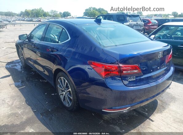 19UUB2F38HA000263 2017 ACURA TLX Blue Հետևի ձախ