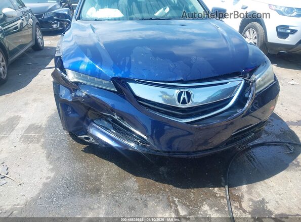 19UUB2F38HA000263 2017 ACURA TLX Blue Դիմացի տեսք