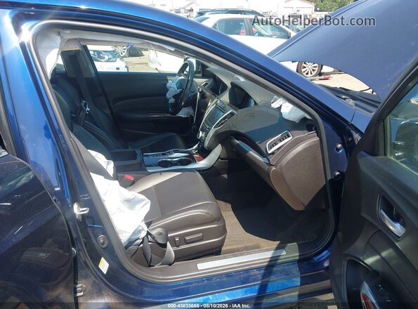 19UUB2F38HA000263 2017 ACURA TLX Blue Սալոնի դիմացի տեսք